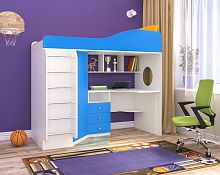 Кадет-1 Кровать-чердак с металлической лестницей Мебель для детской