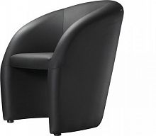 Офис Кресло (68х65х86) экокожа черный Мягкие офисные кресла