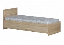 Кровать одинарная 800-2 без матраца(0,8*2) орех Кровати