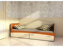 Кровать с ящиками Кр-1 Мебель для детской