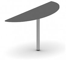 ССМ-ПР122х41Б/Т Конференц-приставка Для 2-х столов с окончаниями по 60 см, между столами перегородк 