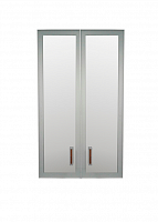 Приоритет Двери стеклянные в алюминиевой раме К-981.СР.Ф Приоритет