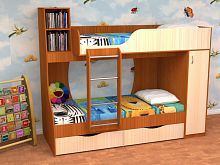 Кровать двухъярусная Башмачок Мебель для детской