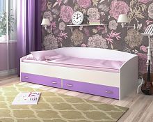 Кровать с выкатными ящиками Мебель для детской